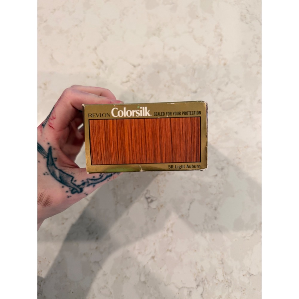 Revlon Colorsilk 53 5R Light Auburn Permanent Hair Color‎ Ammonia-Free New Box - Picture 5 of 5